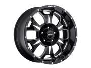 SOTA Offroad 562DM M 80 17x9 5x127 12mm Black Milled Wheel Rim
