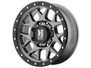 XD Series XD127 Bully 20x9 6x135 18mm Gray Black Wheel Rim
