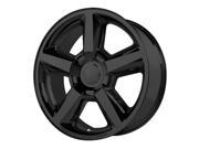 OE Performance 131C 22x10 6x139.7 31mm Matte Black Wheel Rim