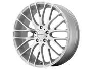 KMC KM693 Maze 18x8 5x114.3 40mm Silver Machined Wheel Rim