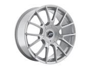 Platinum 401S Marathon 17x7.5 5x127 5x5 42mm Silver Wheel Rim