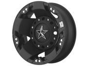 XD Series XD775 Rockstar Dually Rear 16x6 8x170 94mm Matte Black Wheel Rim