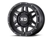 XD ATV XS228 15x7 4x156 35mm Satin Black Wheel Rim
