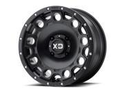 XD ATV XS129 15x7 4x137 10mm Satin Black Wheel Rim