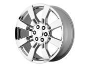 OE Performance PR144 24x11 6x139.7 31mm Chrome Wheel Rim