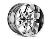Cali OffRoad 9102 Twisted 20x9 5x127 5x139.7 0mm PVD Chrome Wheel Rim