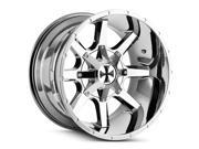 Cali Offroad 9100 Busted 20x9 8x180 18mm PVD Chrome Wheel Rim