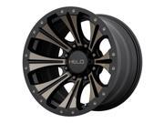 Helo HE901 17x9 6x139.7 12mm Black Tint Wheel Rim
