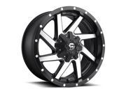 Fuel D593 Renegade 20x9 5x139.7 5x150 1mm Black Machined Wheel Rim