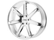 KMC KM700 24x9.5 6x135 38mm Chrome Wheel Rim