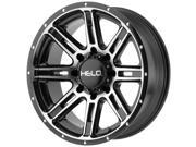Helo HE900 17x9 8x170 12mm Black Machined Wheel Rim