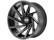 XD Series XD834 20x12 8x170 44mm Black Milled Wheel Rim