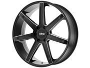 KMC KM700 20x9 6x120 15mm Black Milled Wheel Rim