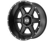 XD Series XD832 20x12 5x127 44mm Satin Black Wheel Rim