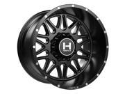 Hostile H111 Blaze 20x12 8x165.1 8x6.5 44mm Satin Black Wheel Rim