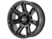 Helo HE904 18x9 6x120 0mm Satin Black Wheel Rim