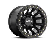 Ultra 117SB X117 UTV Offroad 15x6 4x136 32mm Satin Black Wheel Rim