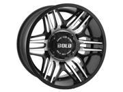 Bold Off Road BD003 20x10 5x139.7 5x150 24mm Black Machined Wheel Rim