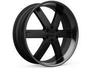 KRONIK 401 ZERO 24x9.5 6x135 25mm Black Wheel Rim