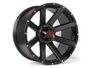 Havok Offroad H107 17X9 6x139.7 6x5.5 12mm Matte Black Wheel Rim