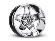 TIS 543C 18x10 6x135 6x139.7 25mm Chrome Wheel Rim