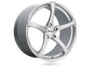 Advanti Racing 73MS Denaro 19x8.5 5x114.3 5x4.5 40mm Silver Wheel Rim