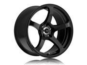 Advanti Racing 82B Deriva 18x10.5 5x114.3 5x4.5 15mm Gloss Black Wheel Rim