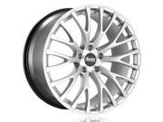 Advanti Racing 77S Fastoso 20x10 5x120 Silver Machined Wheel Rim