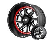 XD Series XD833 20x9 5x127 12mm Black Milled Wheel Rim