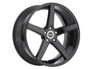 Strada Perfetto 24x9 6x139.7 6x5.5 24mm Gloss Black Wheel Rim