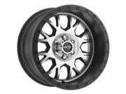 Vision GV8 Invader 18x9 5x127 +12mm Black/Machined Wheel Rim Vision GV8 Invader 18x9 5x127 +12mm Black/Machined Wheel Rim