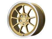 Motegi MR135 18x9.5 5x114.3 +25mm Gold Wheel Rim Motegi MR135 18x9.5 5x114.3 +25mm Gold Wheel Rim