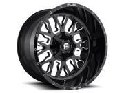 Fuel D611 Stroke 20x9 8x170 +20mm Black/Milled Wheel Rim Fuel D611 Stroke 20x9 8x170 +20mm Black/Milled Wheel Rim