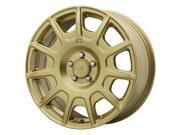 Motegi MR139 16x7.5 5x114.3 +40mm Gold Wheel Rim Motegi MR139 16x7.5 5x114.3 +40mm Gold Wheel Rim