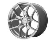 Motegi MR133 17x9.5 5x114.3 +45mm Hyper Silver Wheel Rim Motegi MR133 17x9.5 5x114.3 +45mm Hyper Silver Wheel Rim