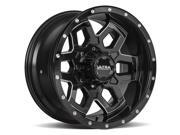Ultra 217BM Warlock 18x9 8x165.1 +12mm Black/Milled Wheel Rim Ultra 217BM Warlock 18x9 8x165.1 +12mm Black/Milled Wheel Rim