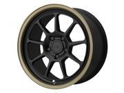 Motegi MR135 18x8.5 5x112 +45mm Black/Bronze Wheel Rim Motegi MR135 18x8.5 5x112 +45mm Black/Bronze Wheel Rim