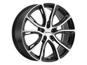 Petrol P5A 17x7.5 5x112 +40mm Black/Machined Wheel Rim Petrol P5A 17x7.5 5x112 +40mm Black/Machined Wheel Rim