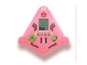 2pcs New Airplane Style Game Handheld Tetris Games Console For Children Classics Brick Game Console Intelligence Electronic Toys
