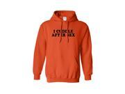 Men s Unisex Pullover Hoodie I Cuddle After Sex