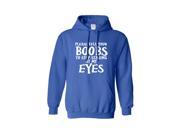 Men s Pullover Hoodie Please Tell Your Boob To Stop Staring At My Eyes