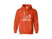 Men's/Unisex Pullover Hoodie Making My Family ORANGE Men's/Unisex Pullover Hoodie Making My Family ORANGE