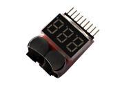 Generic New X5 RC Lipo Battery Low Voltage Alarm 1S 8S Buzzer Indicator Checker Tester LED Replacement Part