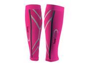 SureSport Calf Compression Sleeves Running Training Health Marathon Support Pink Medium