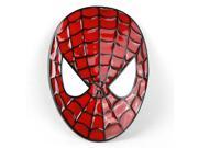 Mens New Vintage Western Spiderman Eyes Face Metal Red Round Belt Buckle Comics