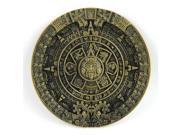 Aztec Calendar Mayan Indian The End of The World Belt Buckle