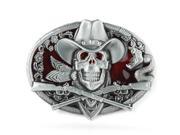 Skull Cowboy Western Crossbones Guns New Belt Buckles