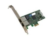 AddOncomputer.com Gigabit Ethernet NIC w 2 Ports 1000Base TX RJ45 PCIe x4