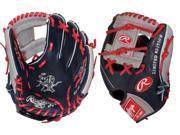 Rawlings PRO204NGI 11.5 Heart of The Hide Navy Red Grey Baseball Glove New