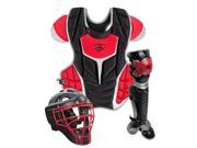 Louisville Slugger PGS714 STA Black Red Adult Series 7 3 Piece Catchers Set